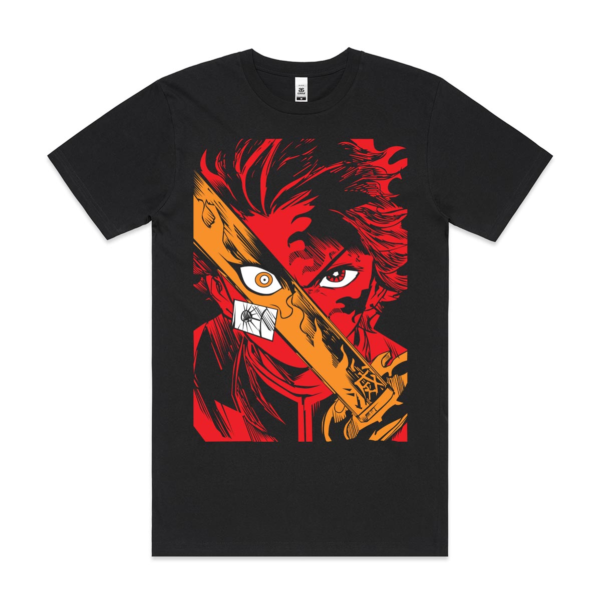 Demon Slayer Tanjiro Water Breathing T-Shirt Japanese Anime Tee