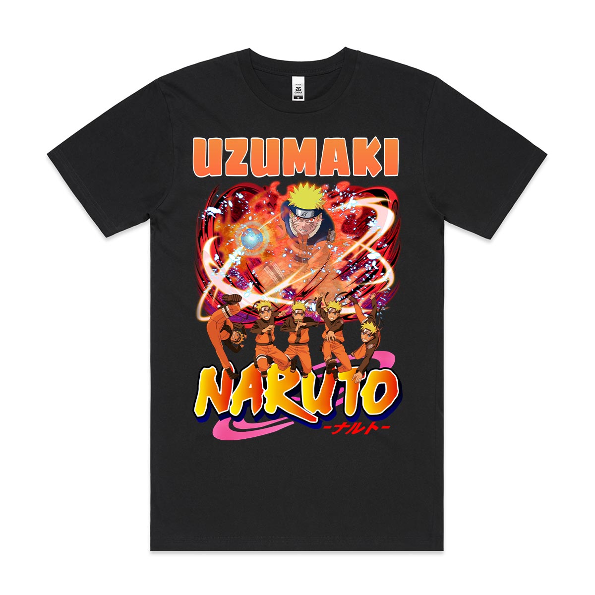Naruto Uzumaki Naruto Ver4 T-Shirt Japanese Anime Tee