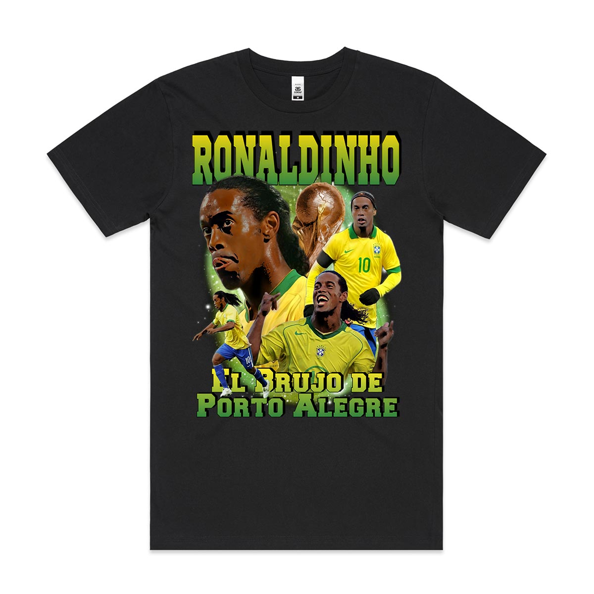 Ronaldinho Gaucho T-Shirt Sport Athlete Family Tee Football
