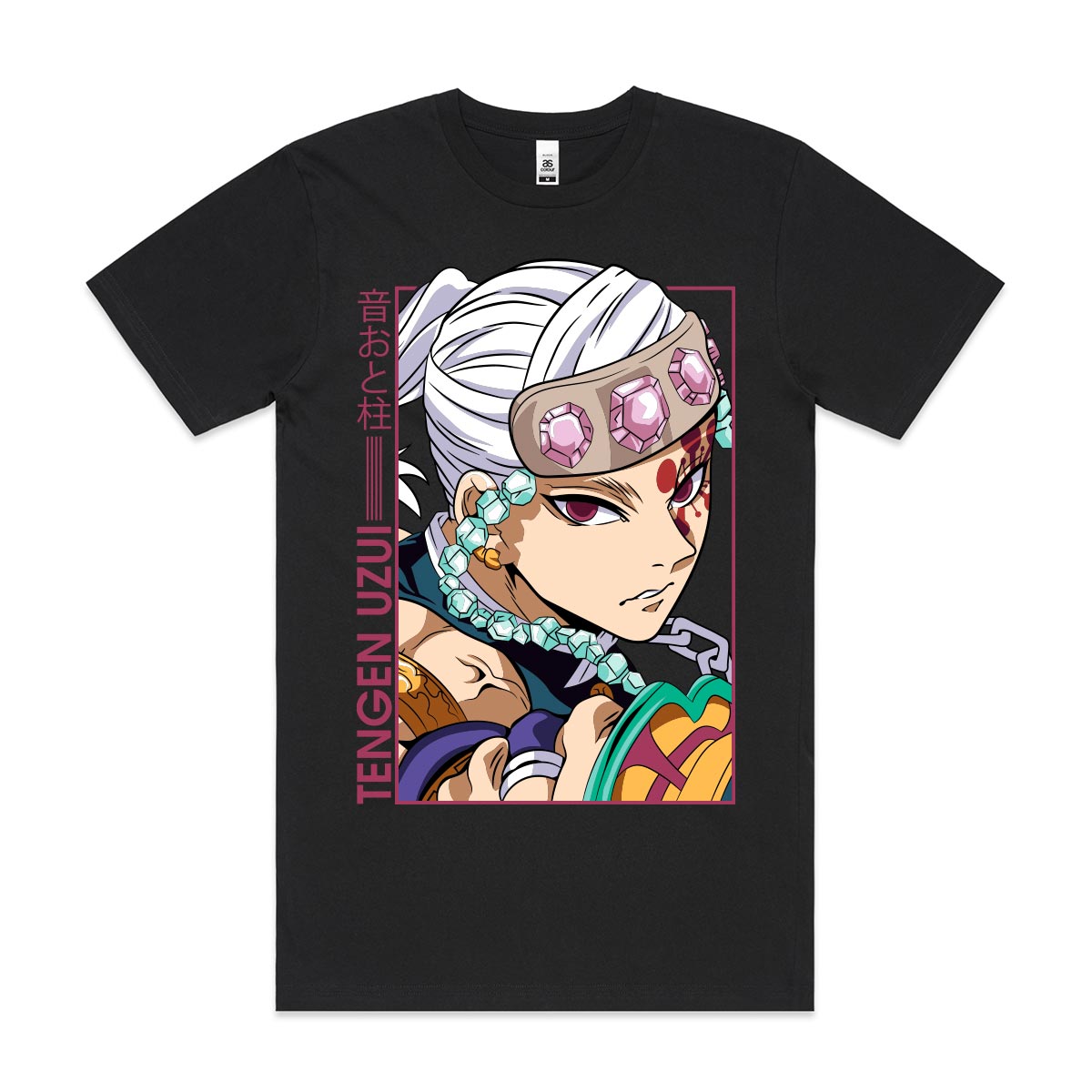Demon Slayer Tengen Uzui T-Shirt Japanese Anime Tee