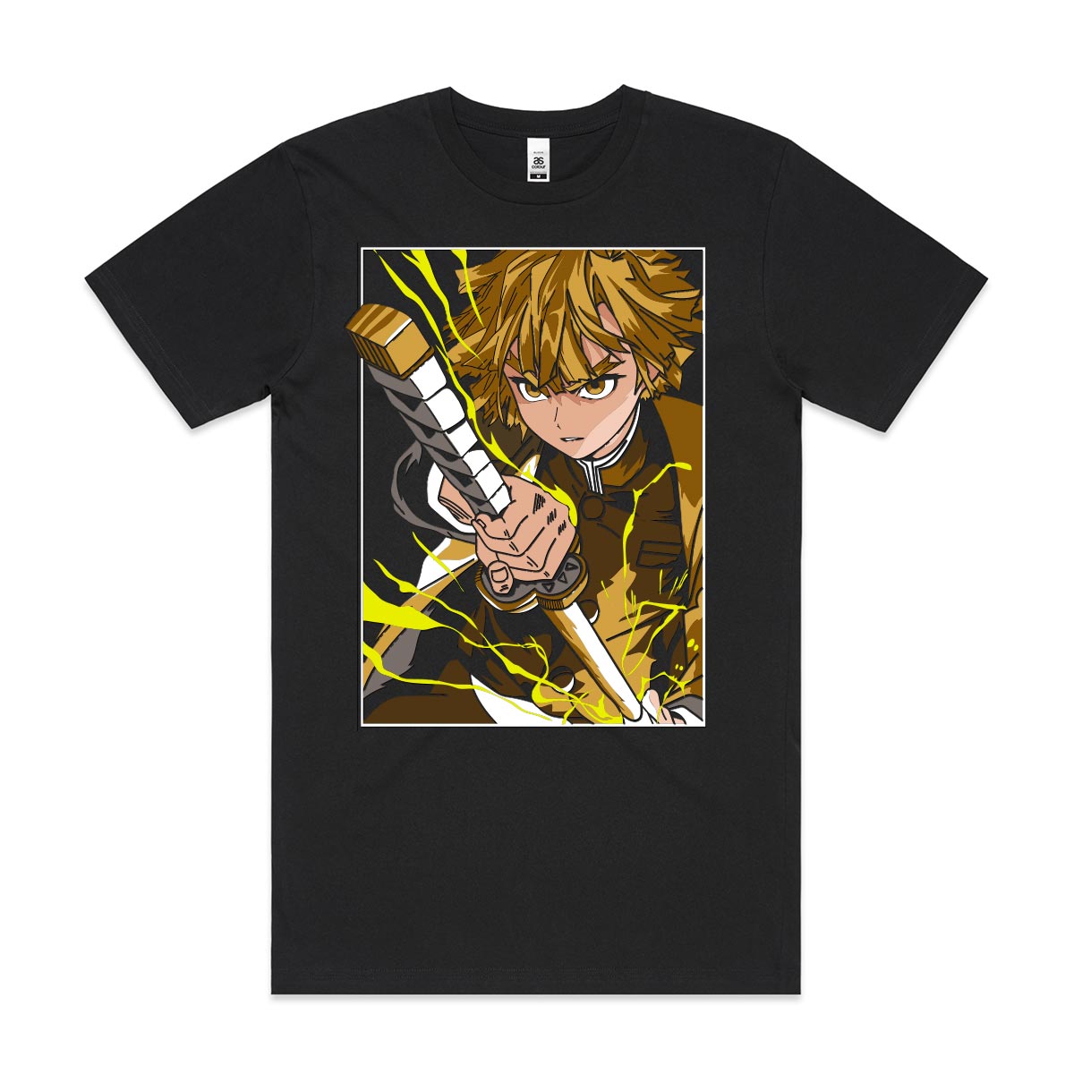 Demon Slayer Zenitsu Agatsuma T-shirt Japanese Anime Tee