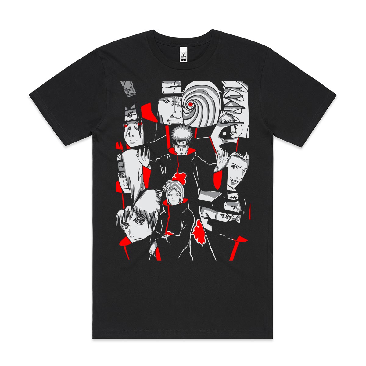 Naruto Akatsuki T-shirt Japanese anime Tee
