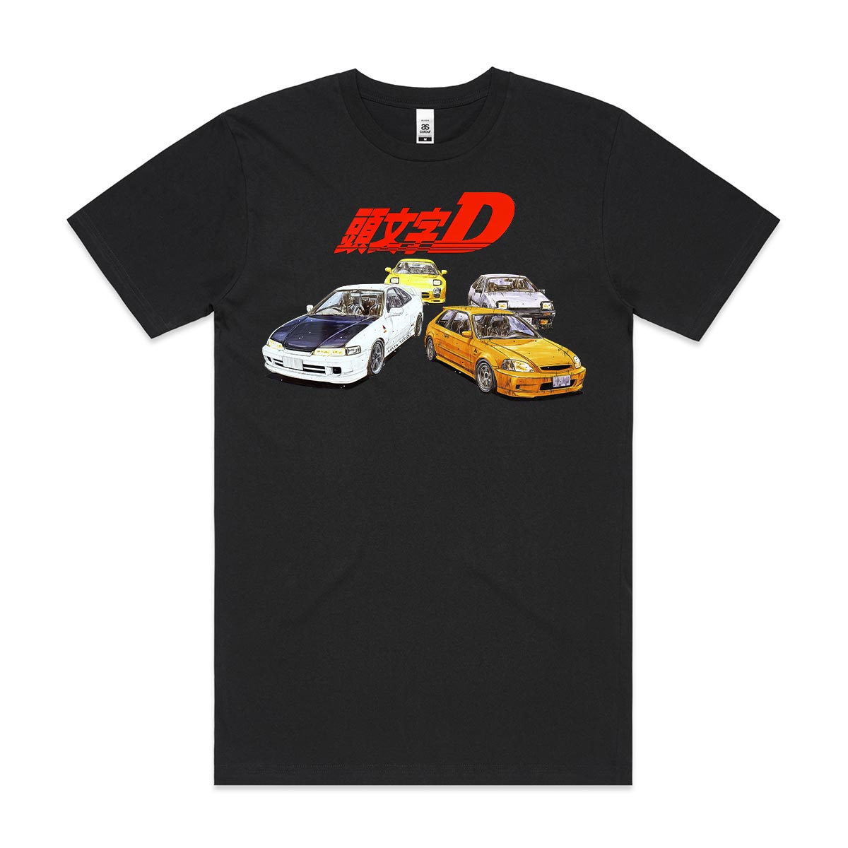 Initial D Ver2 T-Shirt Japanese Anime Tee