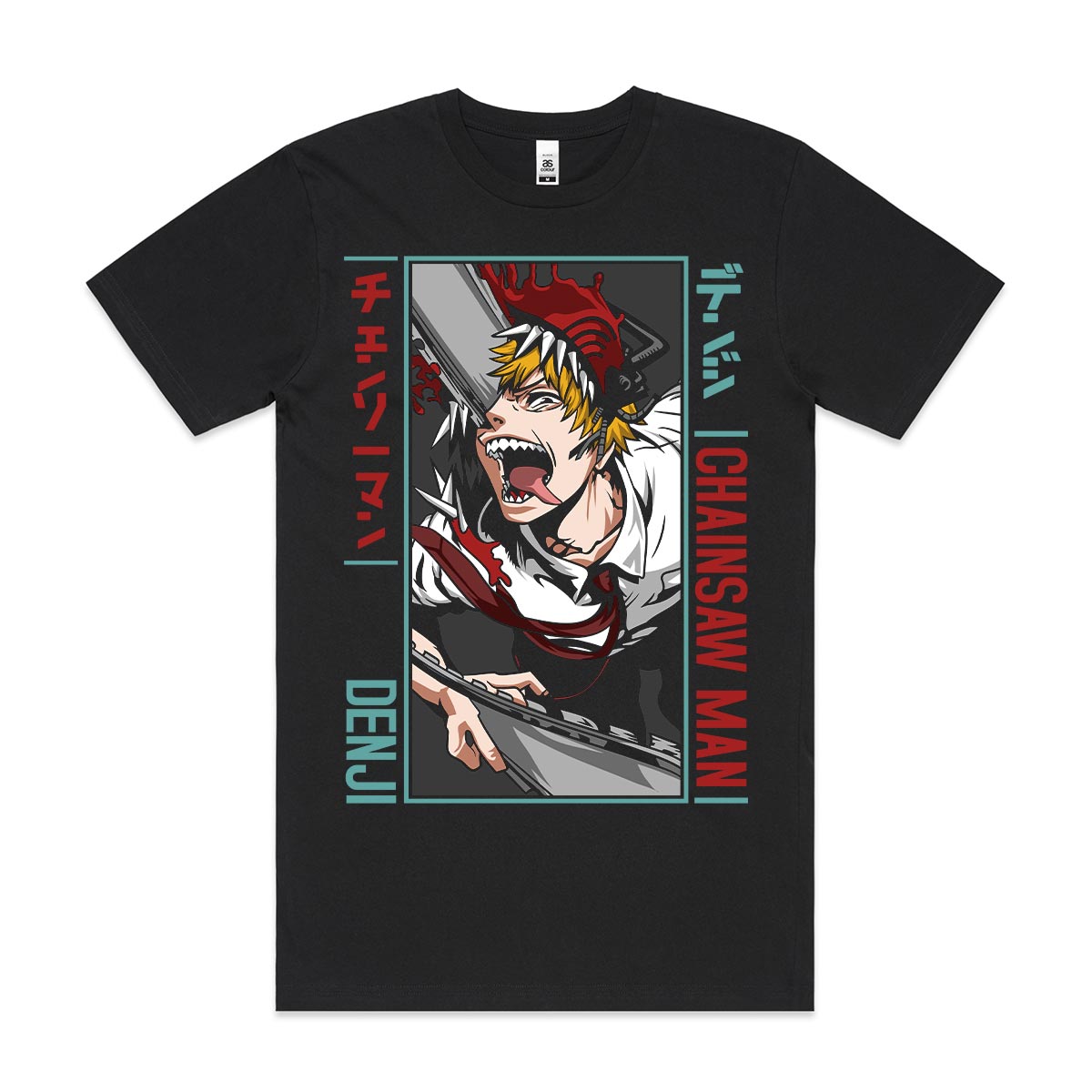 Chainsaw Man Denji Ver4 T-shirt Japanese Anime Tee