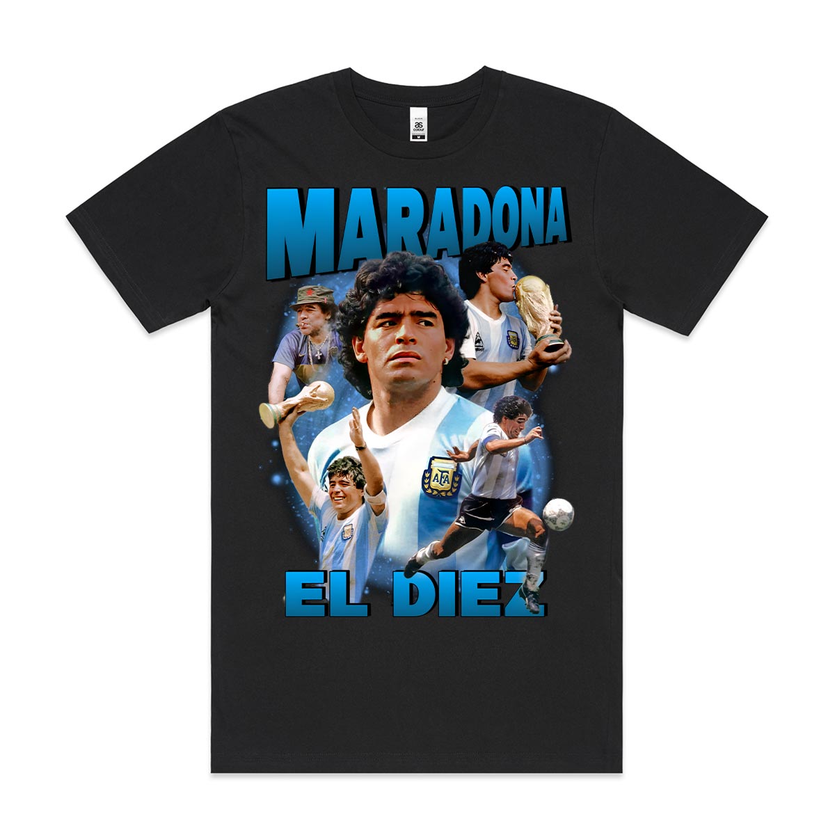 Diego Maradona T-Shirt Sport Athlete Family Tee Football