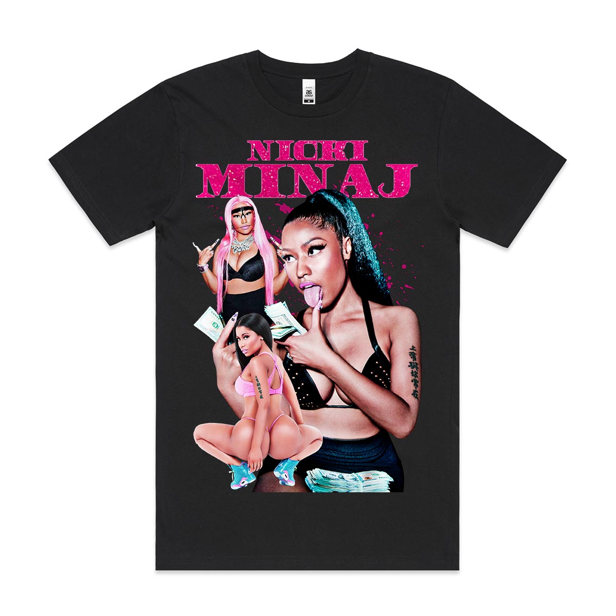 Nicki Minaj V2 T-Shirt Artist Family Fan Music Pop Culture