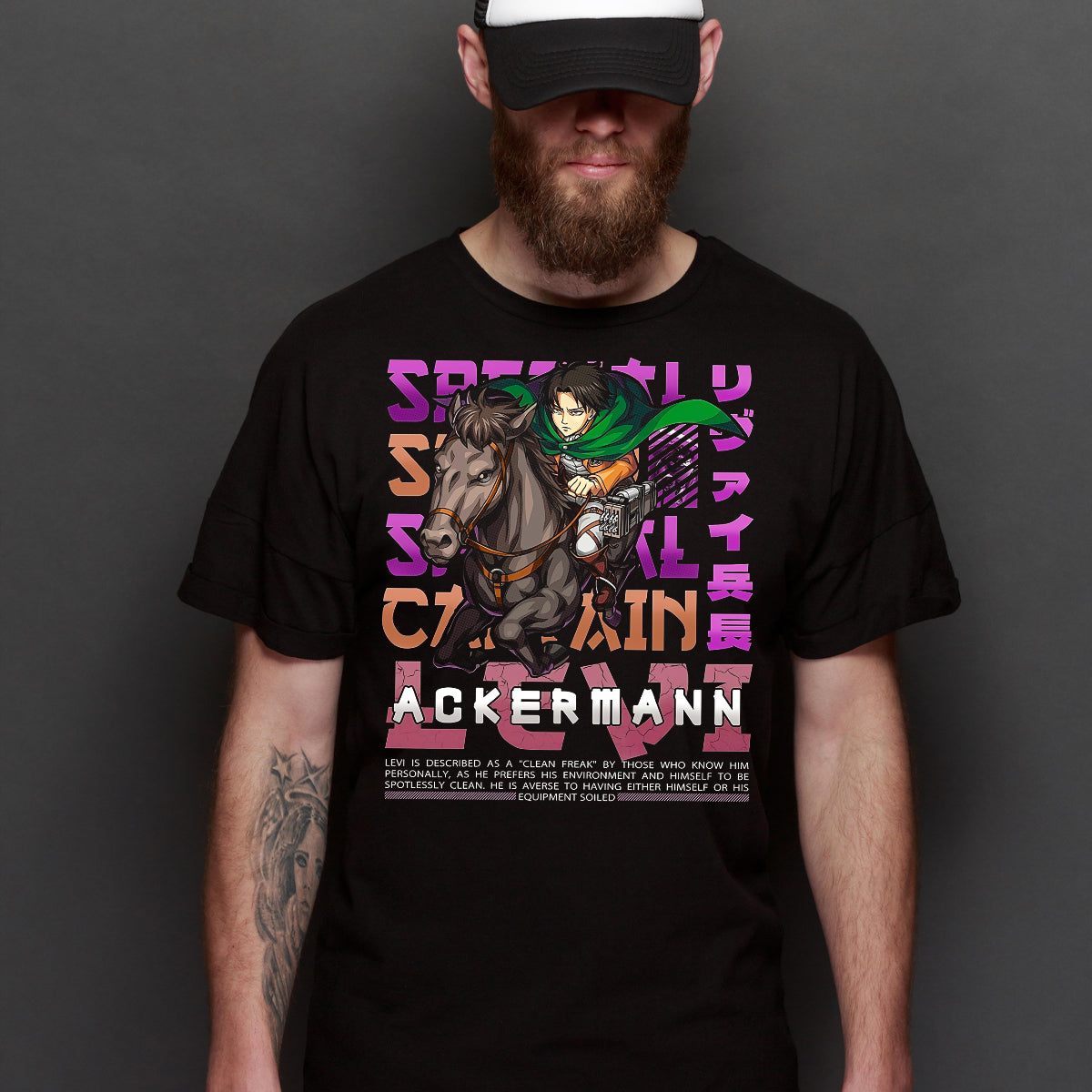 Attack On Titan V16 T-shirt Japanese Anime Tee