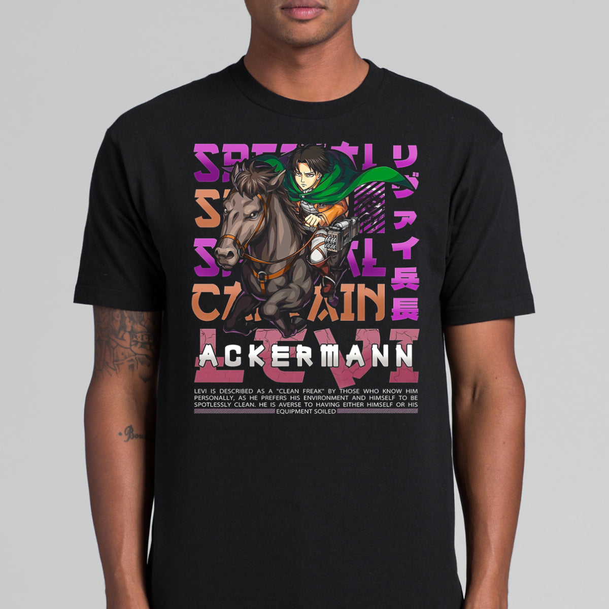 Attack On Titan V16 T-shirt Japanese Anime Tee