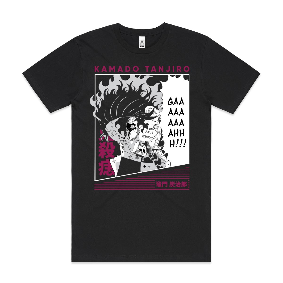 Demon Slayer Kamado Tanjiro V6 T-Shirt Japanese Anime Tee