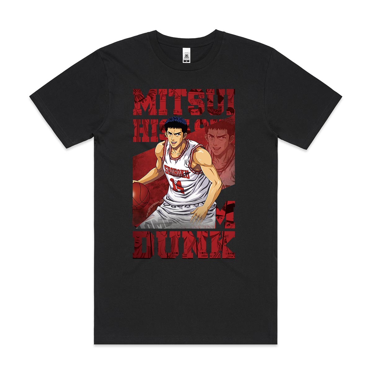Slam Dunk Mitsui Hisashi T-Shirt Japanese Anime Tee