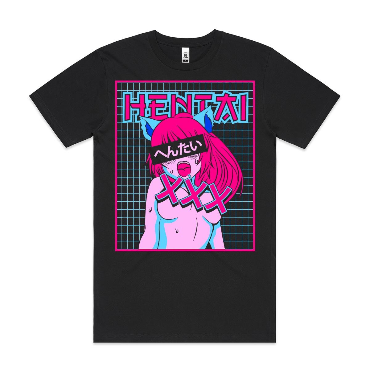 Hentai XXX Cat Girl T-shirt Japanese anime