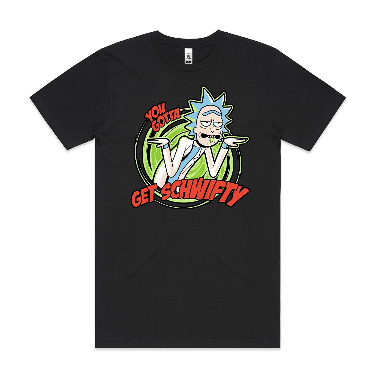 Rick and Morty Get Schwifty T-Shirt Spoof Funny Tee