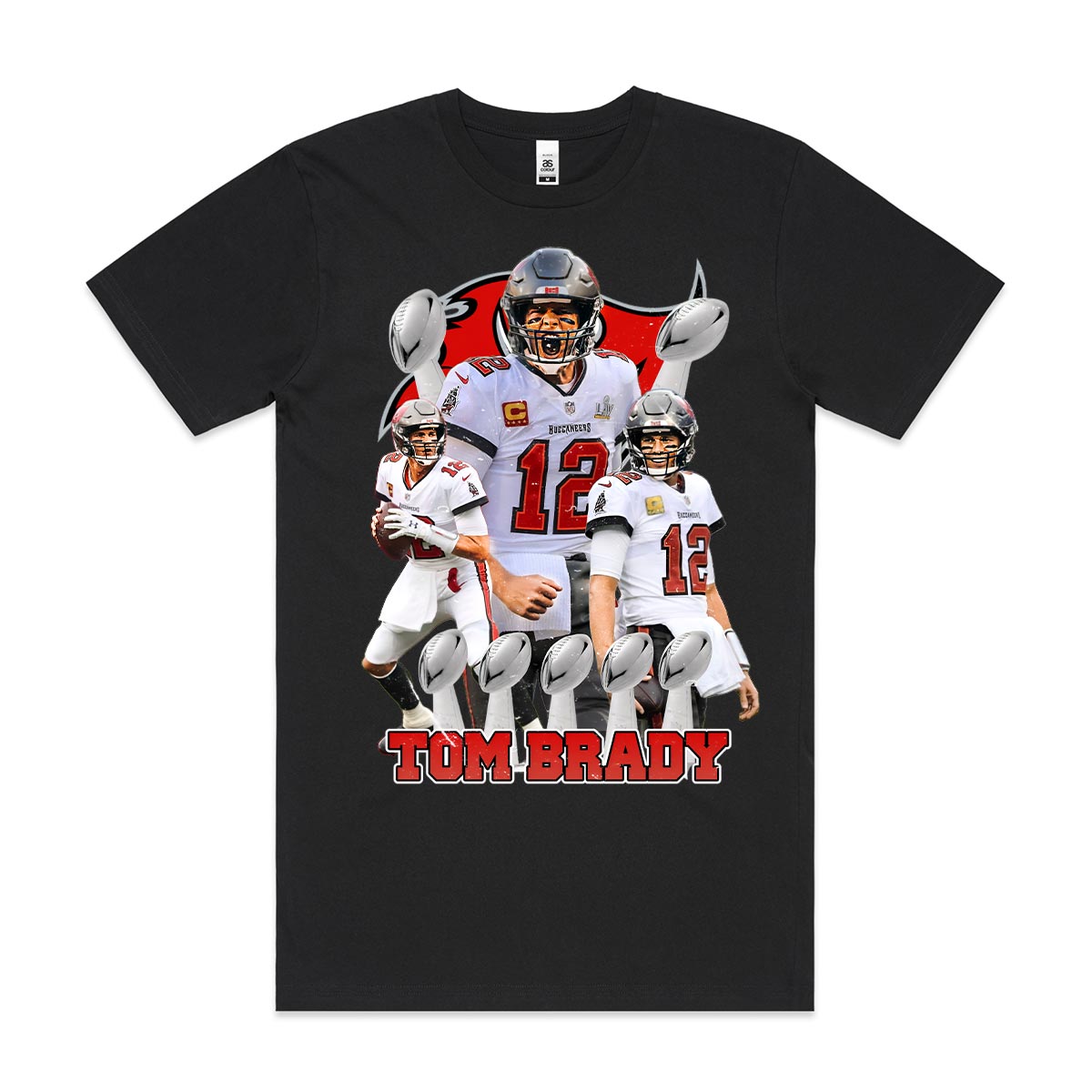 Tom Brady NFL T-Shirt Sport Athlete Family Tee