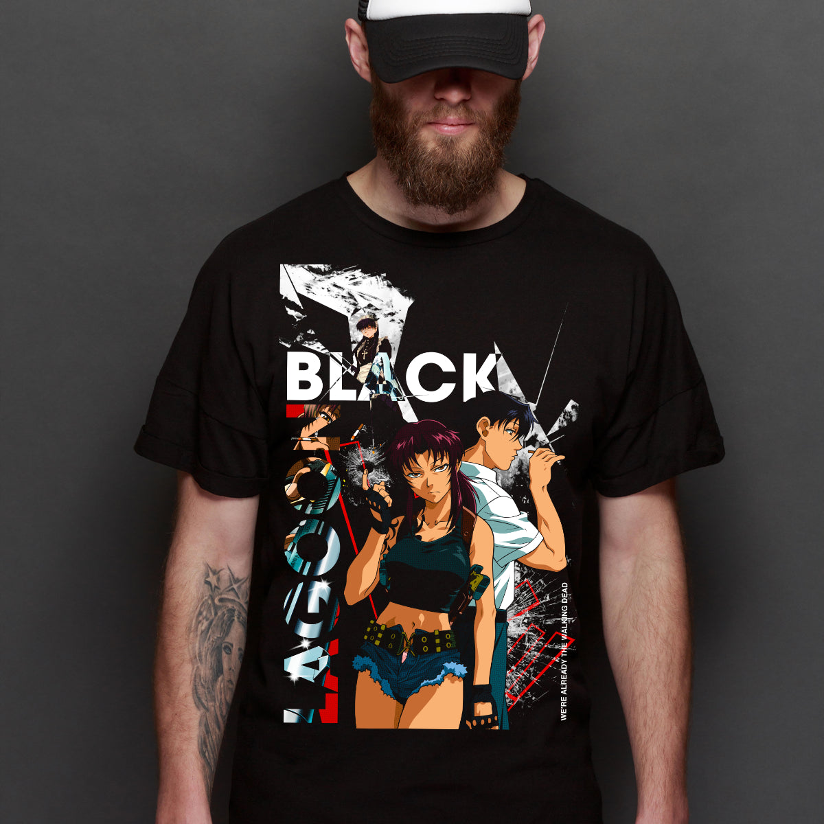 Black Lagoon T-Shirt Japanese Anime Tee