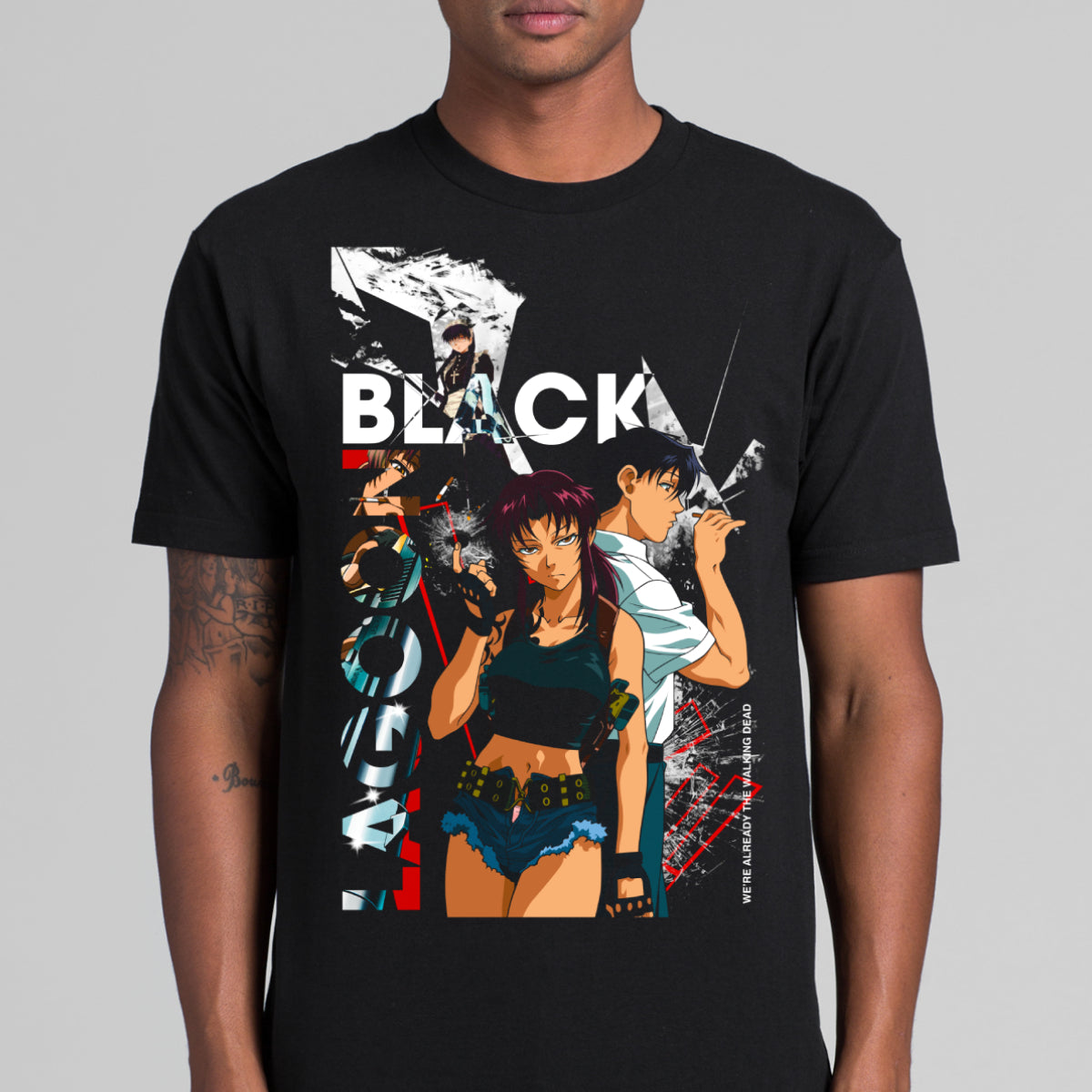 Black Lagoon T-Shirt Japanese Anime Tee