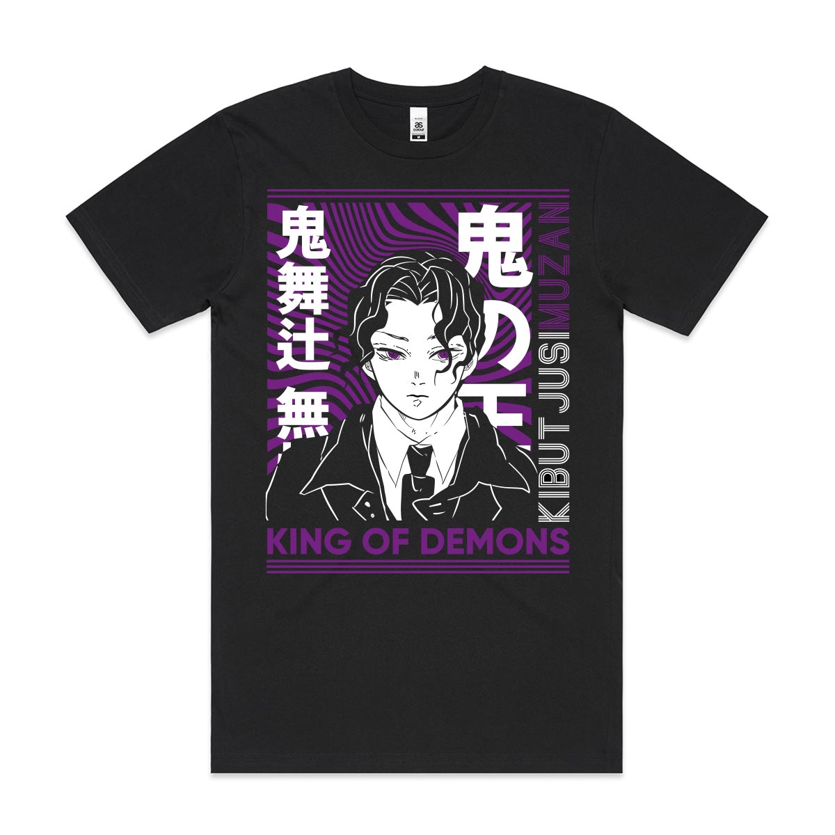 Demon Slayer King Of Demons Muzan T-Shirt Japanese Anime Tee