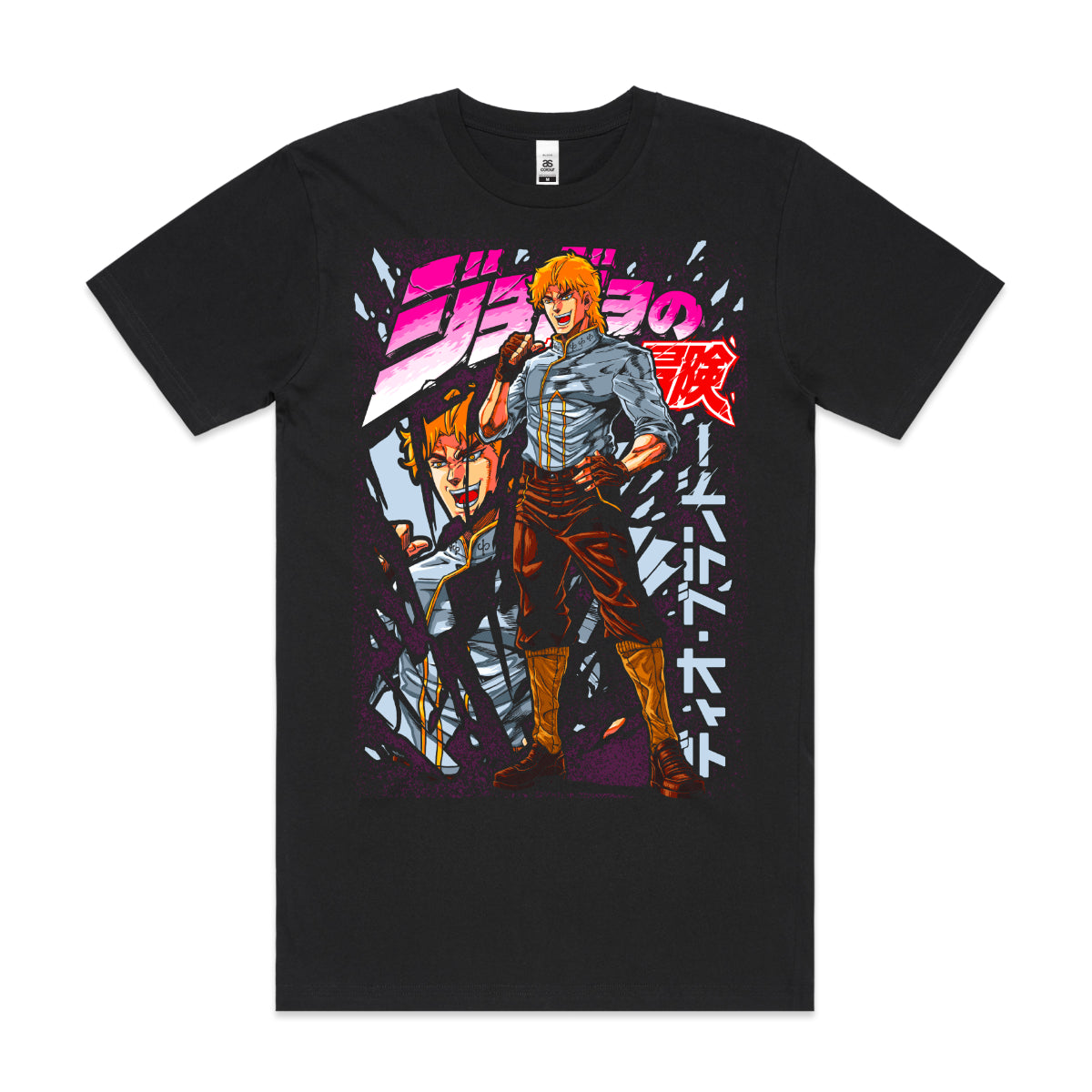 Jojo's Bizarre Adventure V10 T-shirt Japanese anime Tee
