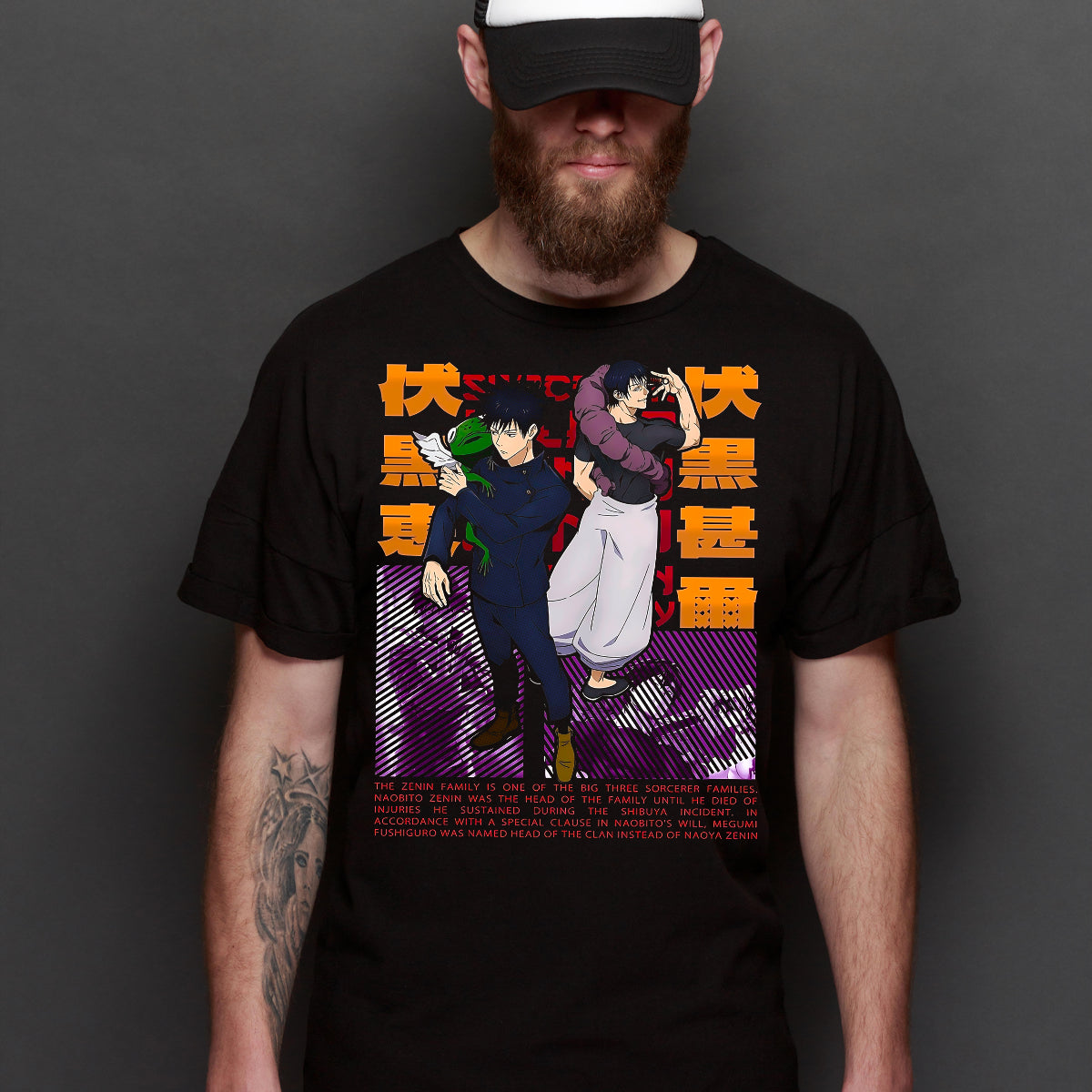jujutsu kaisen V6 T-Shirt Japanese Anime Tee
