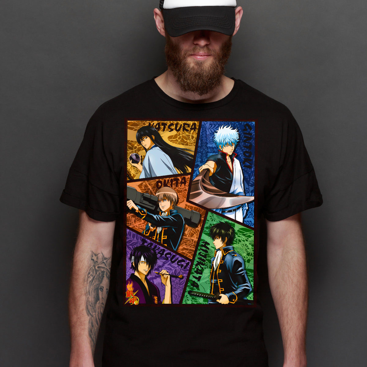 Gintama T-Shirt Japanese Anime Tee