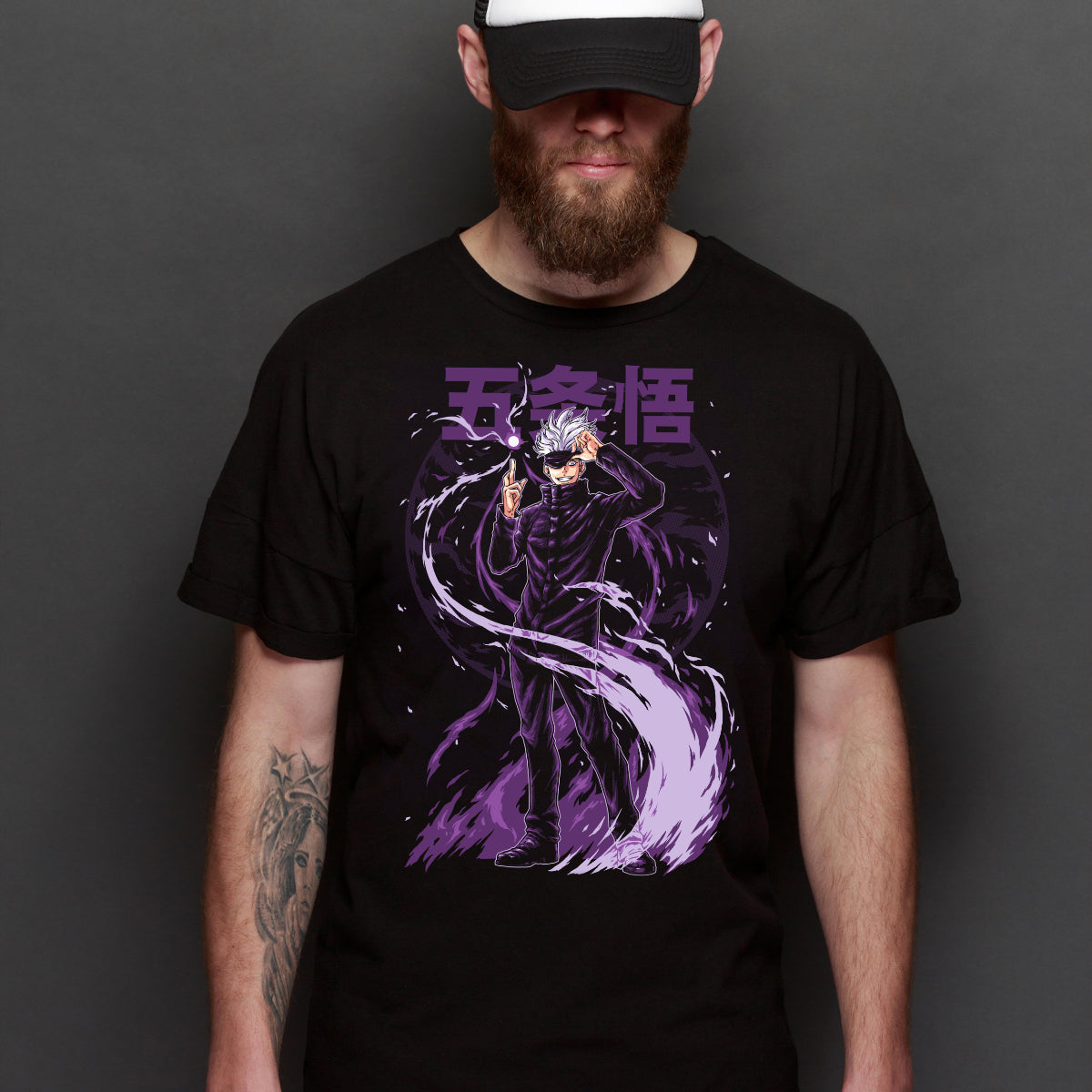 Jujutsu Kaisen Satoru Gojo V8 T-shirt Japanese Anime Tee