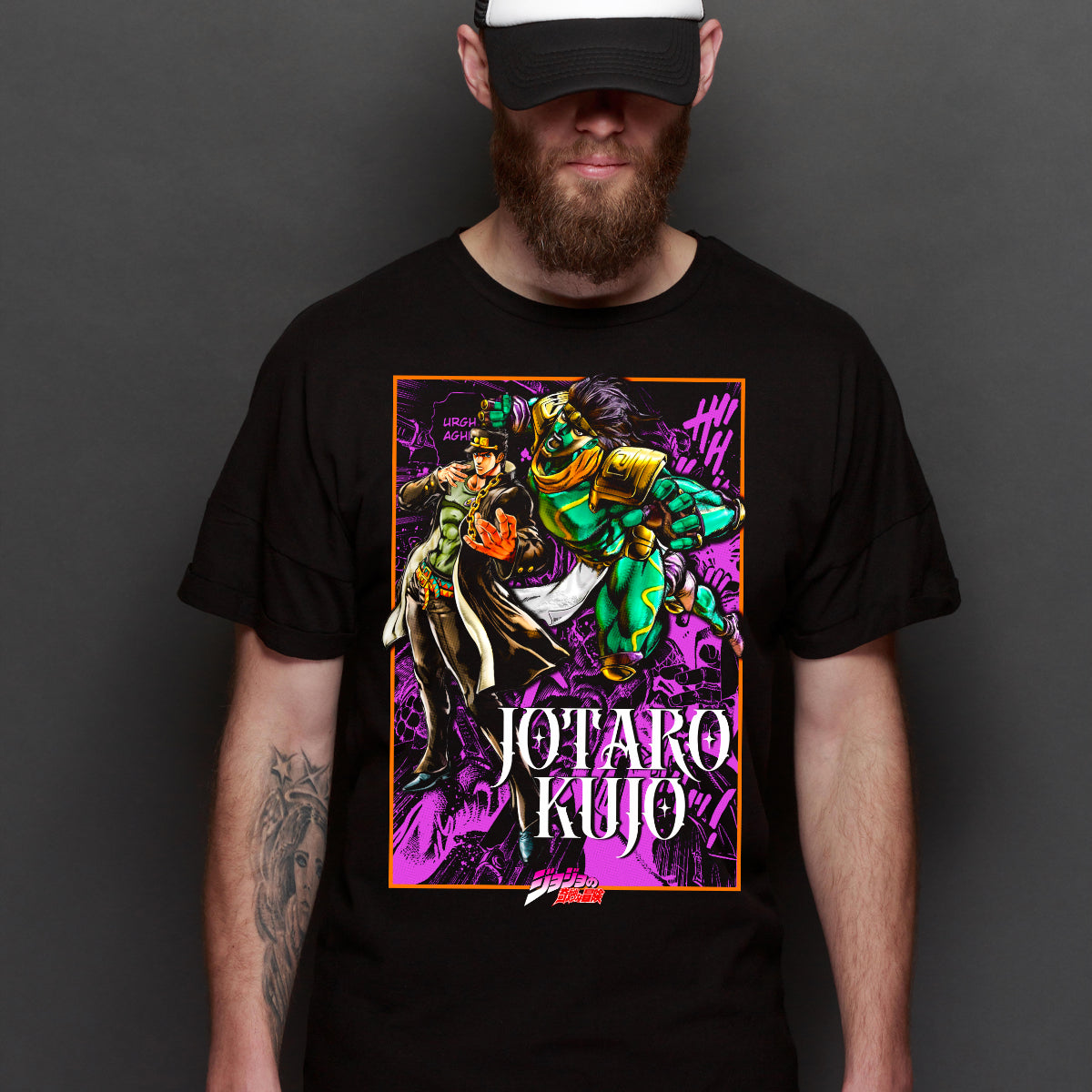 Jojo's Bizarre Adventure V11 T-shirt Japanese anime Tee