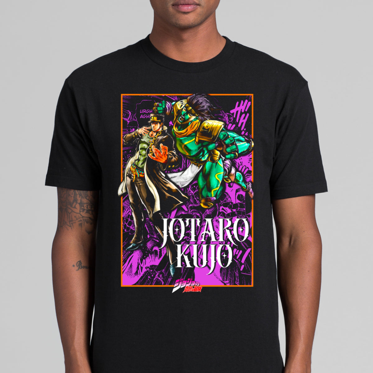Jojo's Bizarre Adventure V11 T-shirt Japanese anime Tee