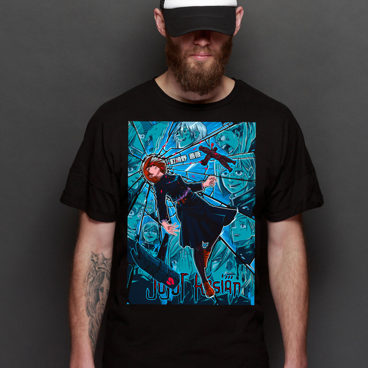 jujutsu kaisen V10 T-Shirt Japanese Anime Tee