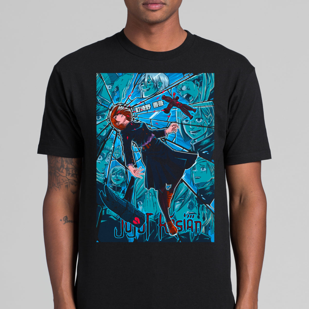 jujutsu kaisen V10 T-Shirt Japanese Anime Tee