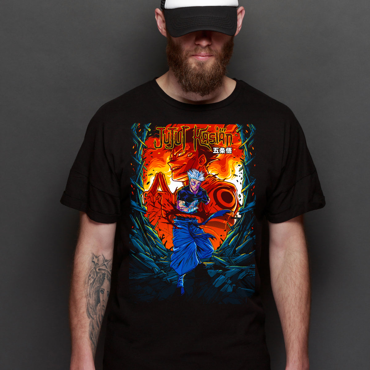 jujutsu kaisen V12 T-Shirt Japanese Anime Tee