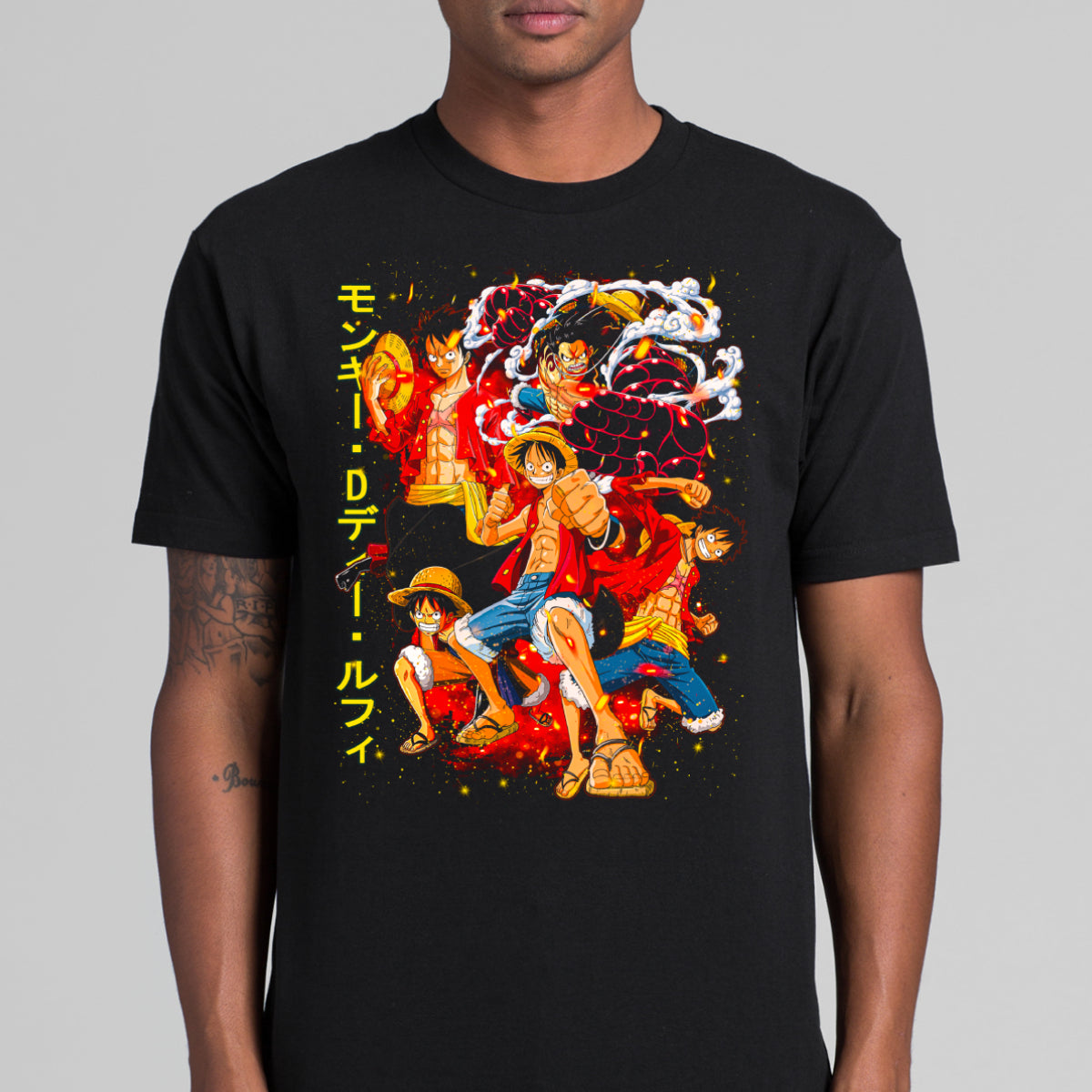 One Piece Luffy Ver5 T-shirt Japanese Anime Tee