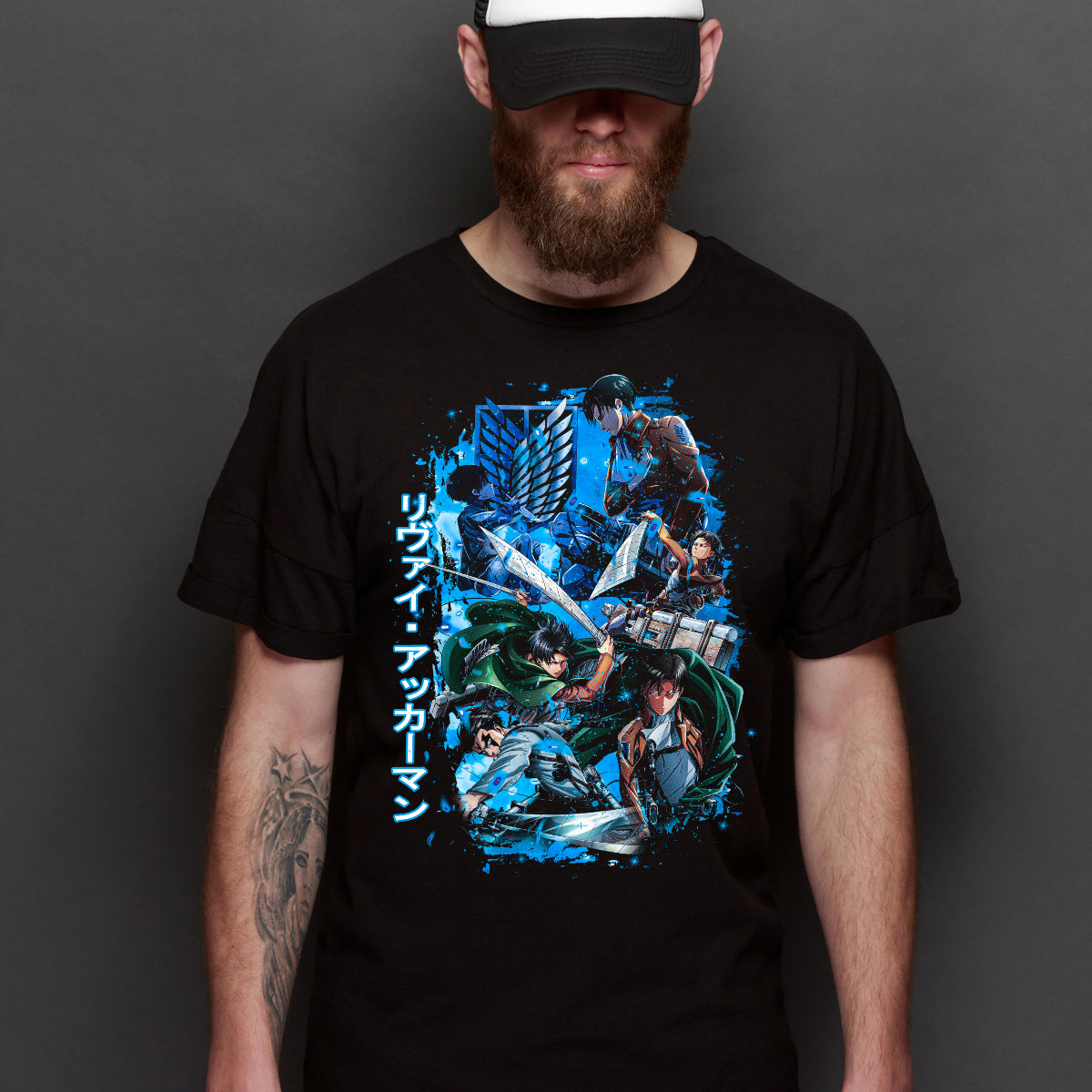 Attack On Titan V15 T-shirt Japanese Anime Tee
