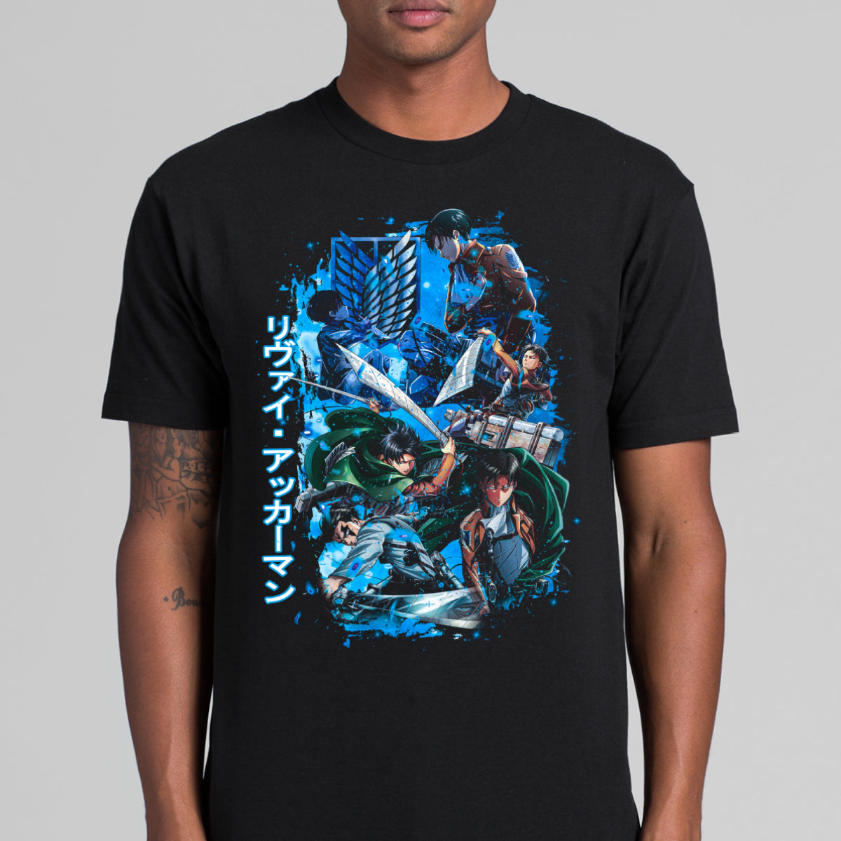 Attack On Titan V15 T-shirt Japanese Anime Tee