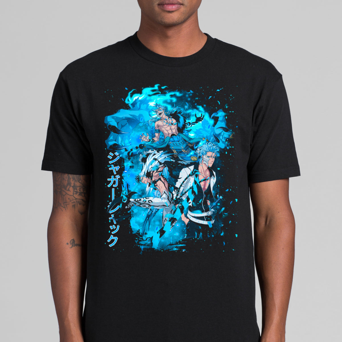 Bleach Grimmjow Jaegerjaquez T-shirt Japanese Anime Tee