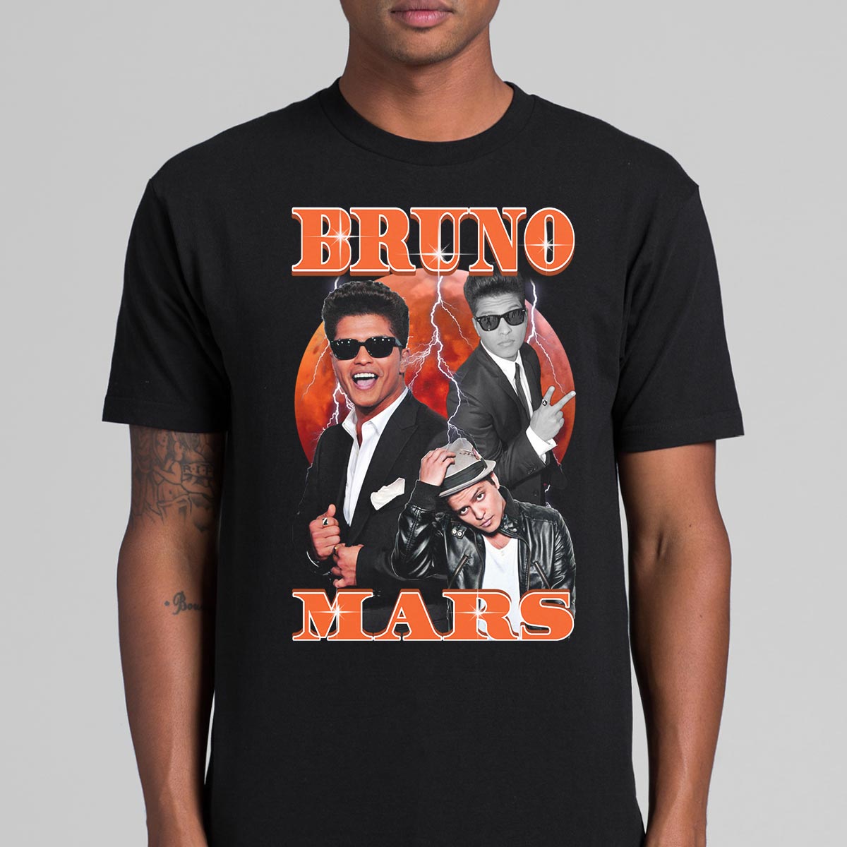 Bruno Mars T-Shirt Artist Family Fan Music Pop Culture