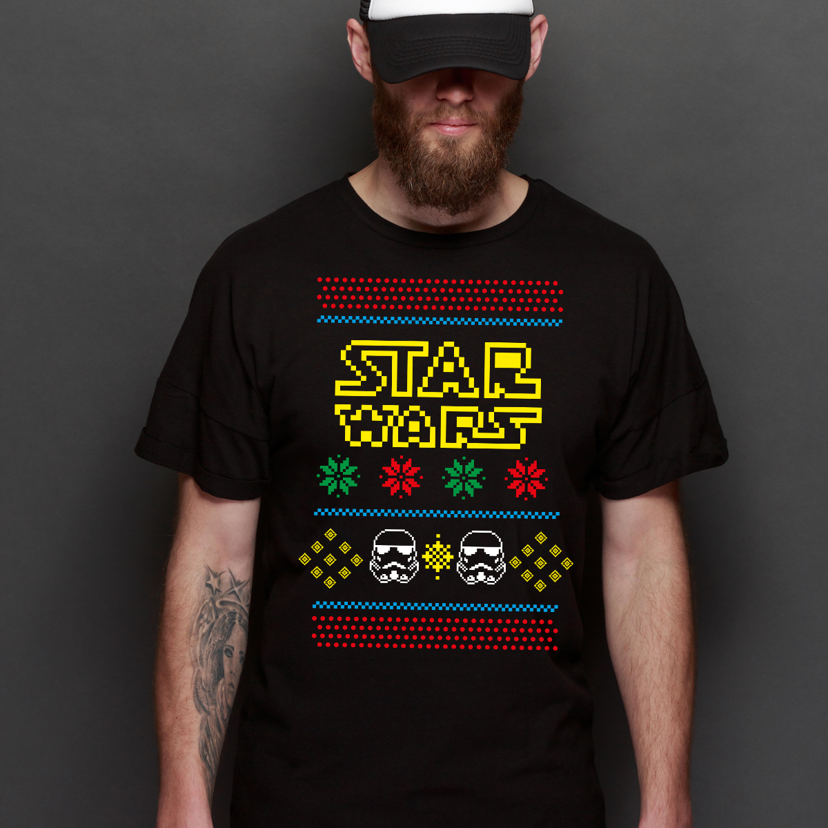 Star Wars Christmas T-Shirt Movie Tee
