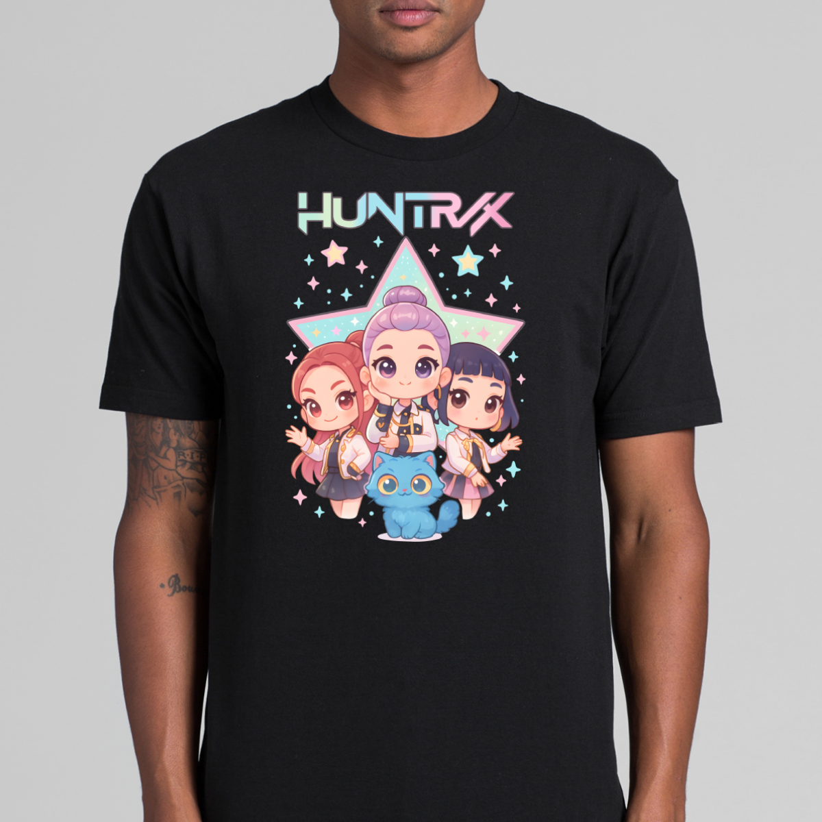 K-pop Demon Hunters Huntrix V16 T-shirt Animation Movie Tee