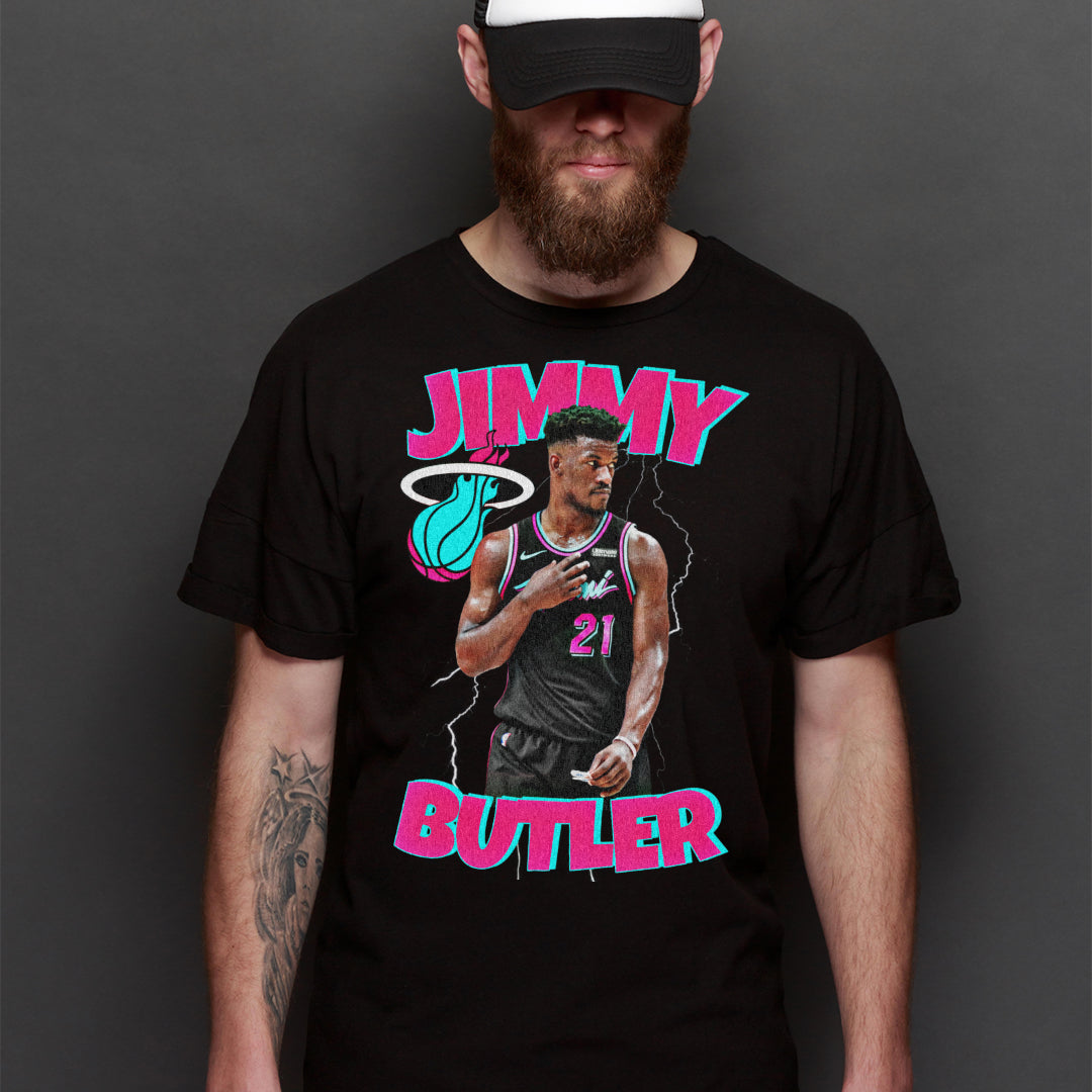 Jimmy Butler V2 NBA T-Shirt Sport Athlete Family Tee