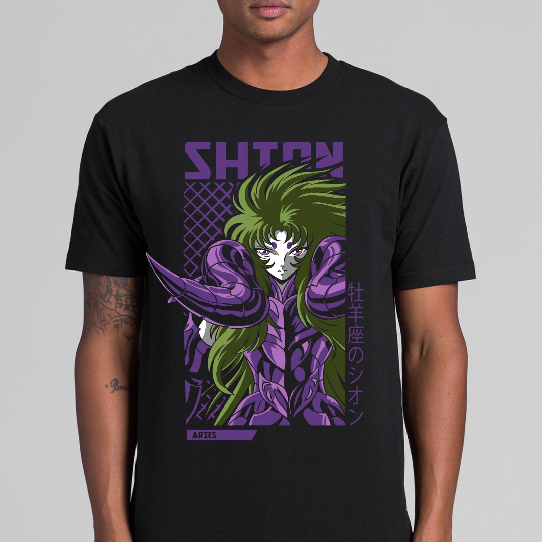 Saint Seiya V6 T-Shirt Japanese Anime Tee