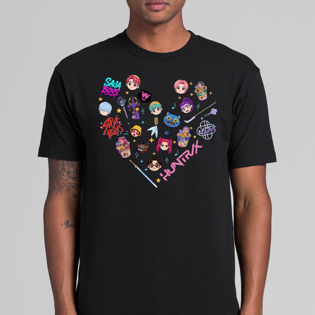 K-pop Demon Hunters T-shirt Animation Movie Tee