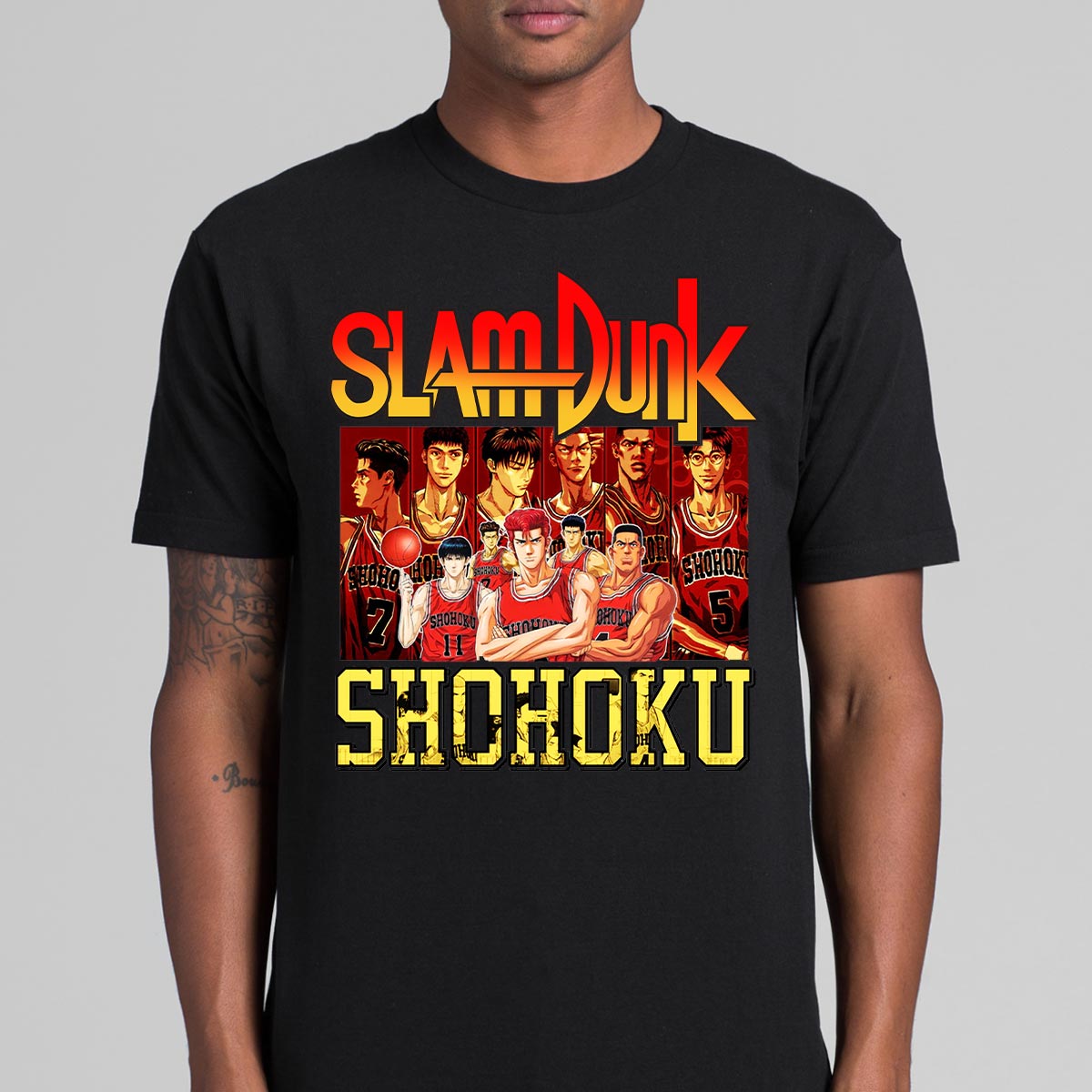 Slam Dunk Shohoku T-shirt Japanese anime