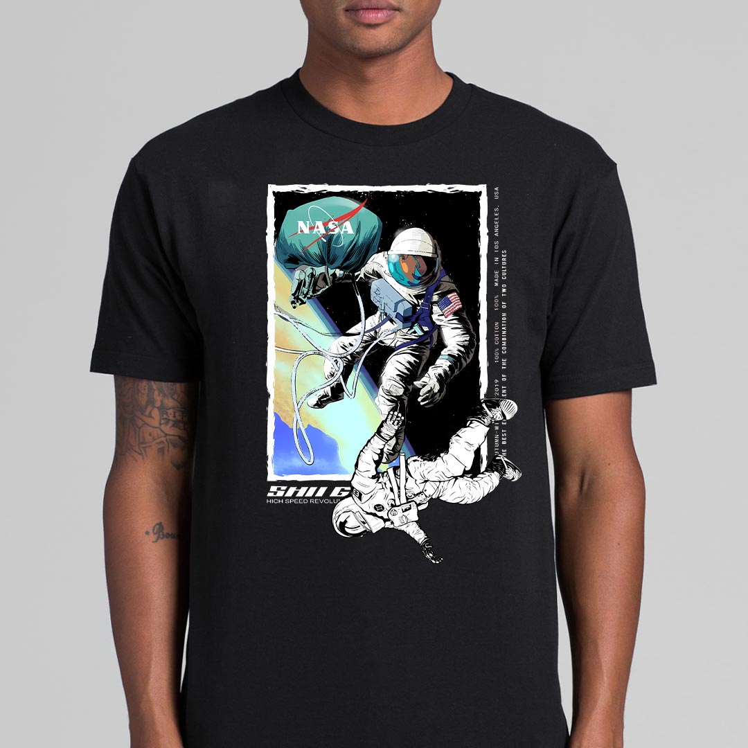 NASA Astronaut Ver3 T-Shirt NASA Tee Imagination