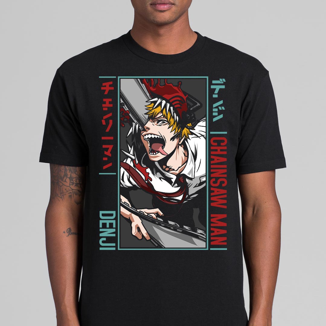 Chainsaw Man Denji V3 T-Shirt Japanese Anime Tee