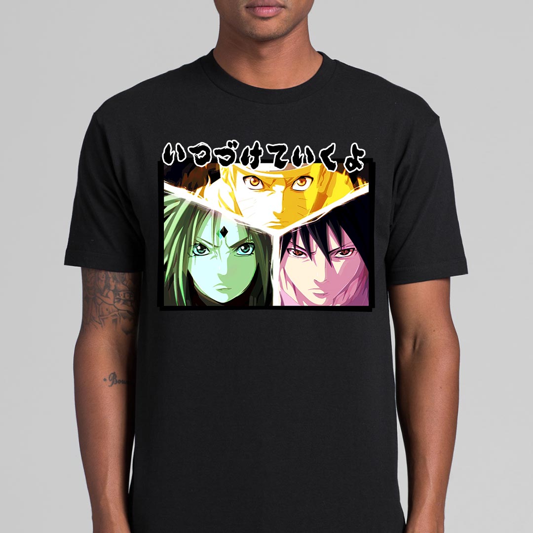 Naruto Class 7 Ver3 T-Shirt Japanese Anime Tee