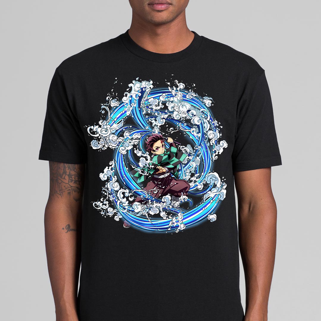 Demon Slayer Tanjiro Ver4 T-Shirt Japanese Anime Tee
