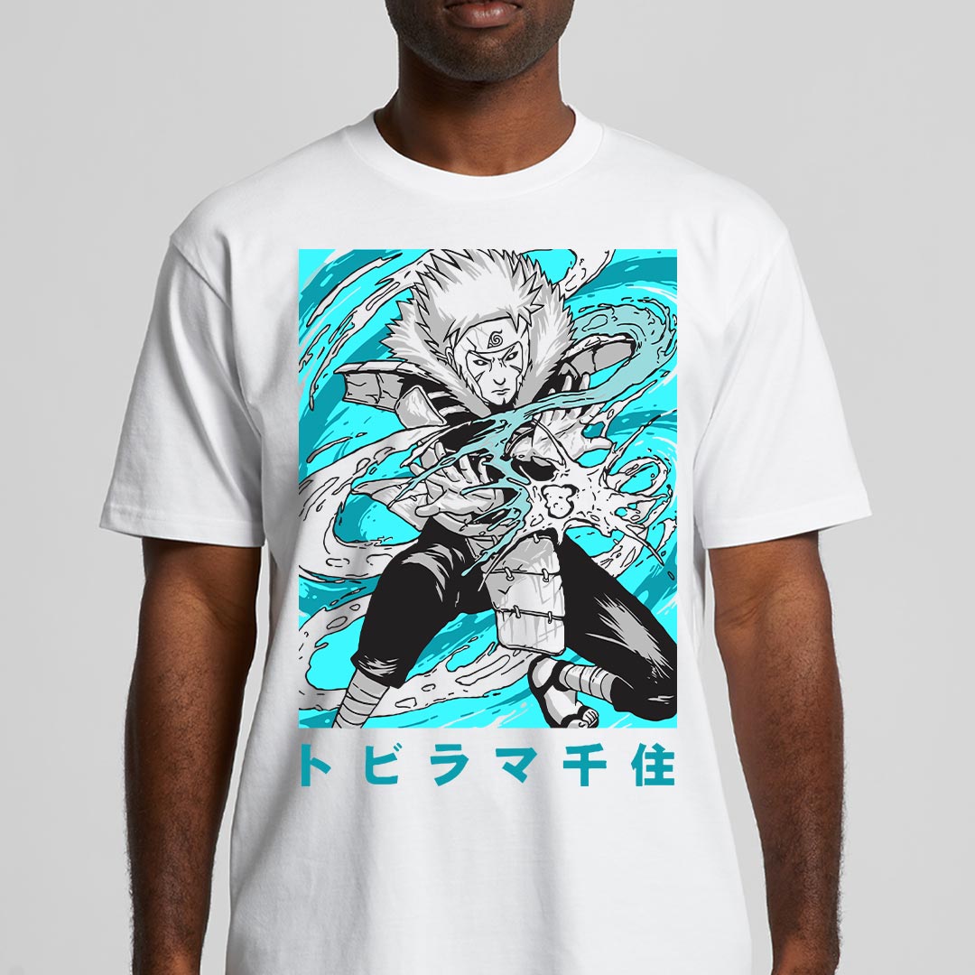 Naruto Tobirama Senju T-shirt Japanese anime Tee