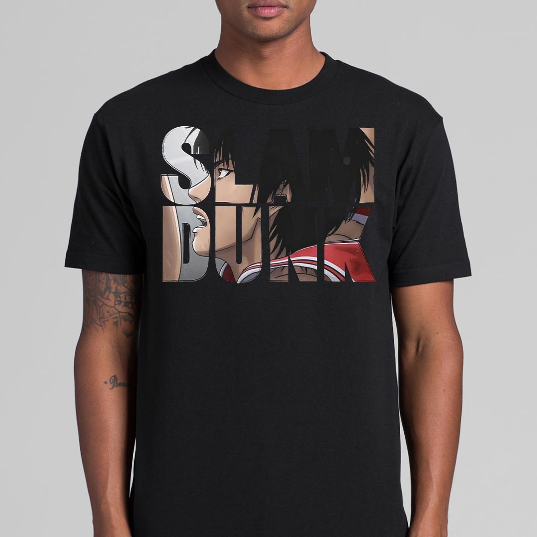 The First Slam Dunk Kaede Rukawa V4 T-Shirt Japanese Anime Tee