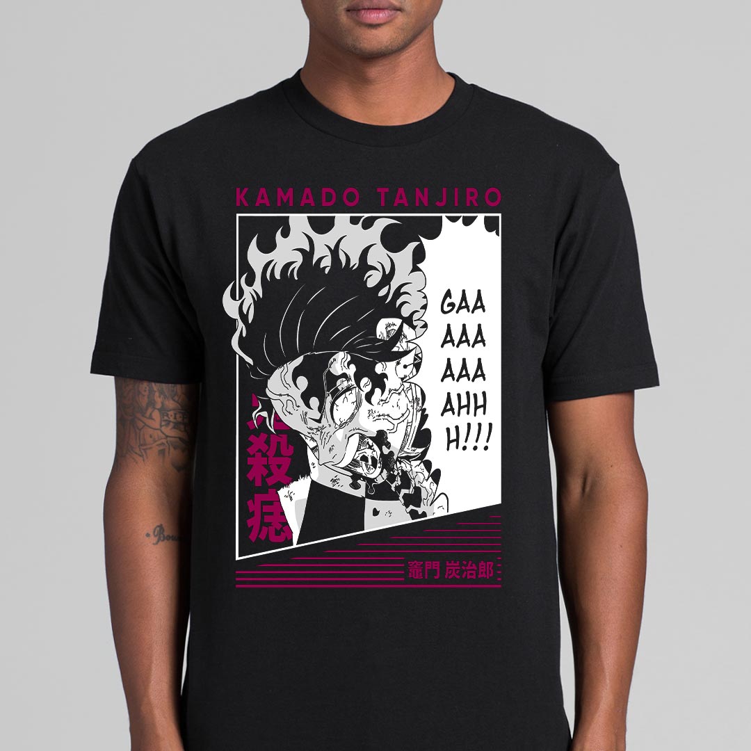 Demon Slayer Tanjiro V5 T-shirt Japanese Anime Tee