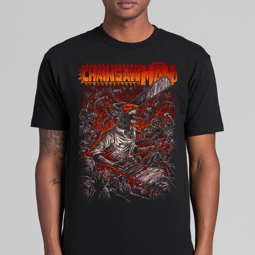 Chainsaw Man Denji Ver2 T-shirt Japanese anime Tee