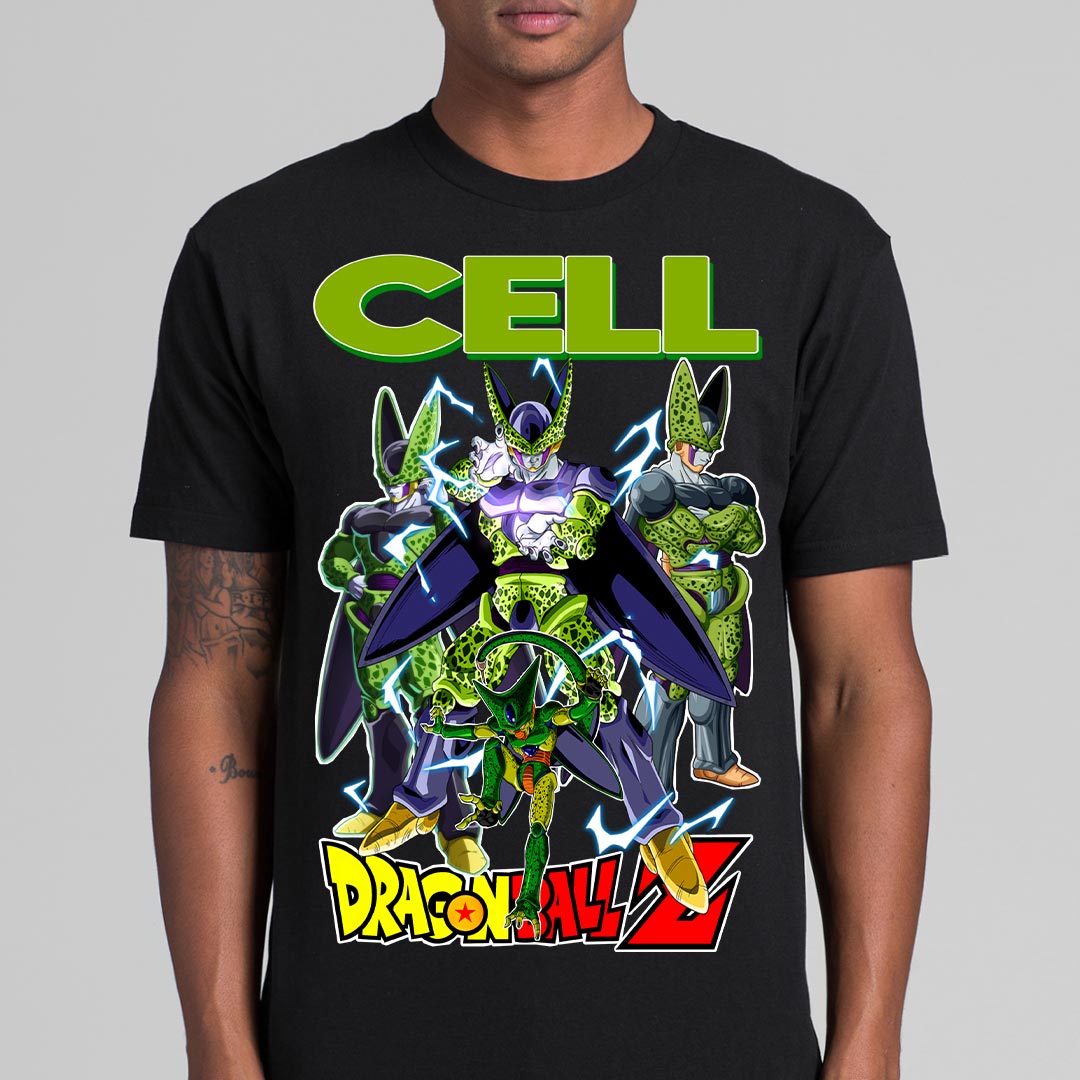 Dragon Ball Z Cell T-Shirt Japanese Anime Tee