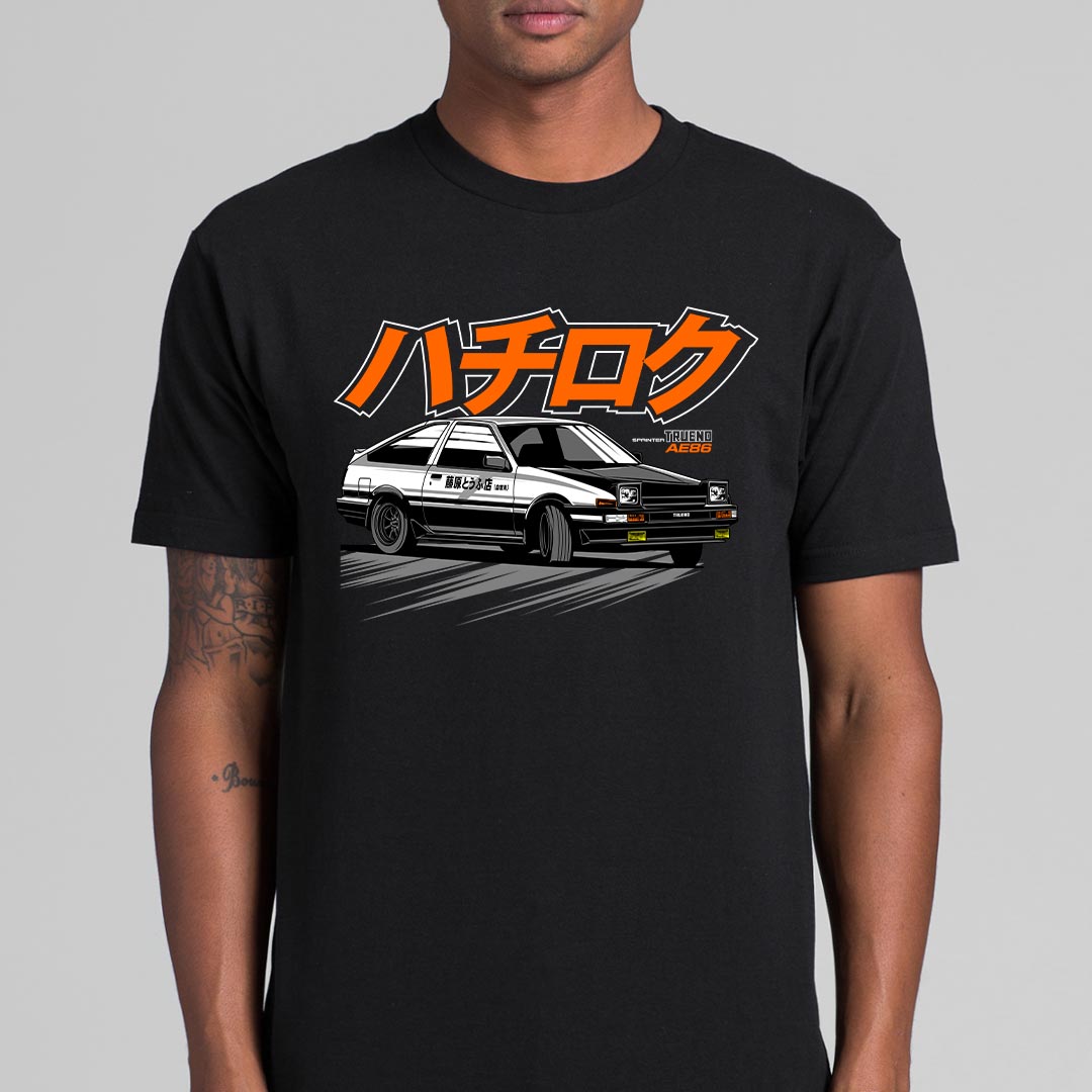 Toyota Trueno AE86 JDM T-Shirt Garage Speed Tee